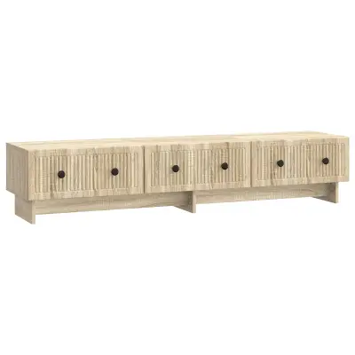 vidaXL TV omarica Sonoma hrast 147 x 34,5 x 30 cm Inženirski les