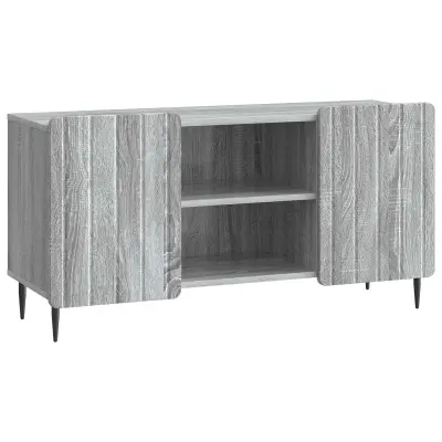 vidaXL TV omarica Siva Sonoma 102 x 34,5 x 52 cm Inženirski les