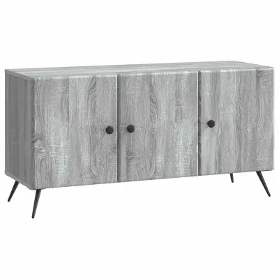 vidaXL TV omarica Siva Sonoma 99 x 34,5 x 50 cm Inženirski les
