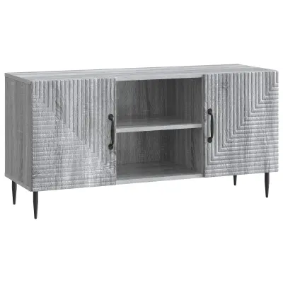 vidaXL TV omarica Siva Sonoma 102 x 34,5 x 50 cm Inženirski les