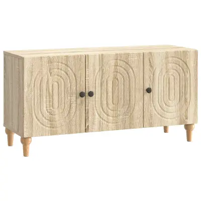 vidaXL TV omarica Sonoma hrast 99 x 34,5 x 50 cm Inženirski les