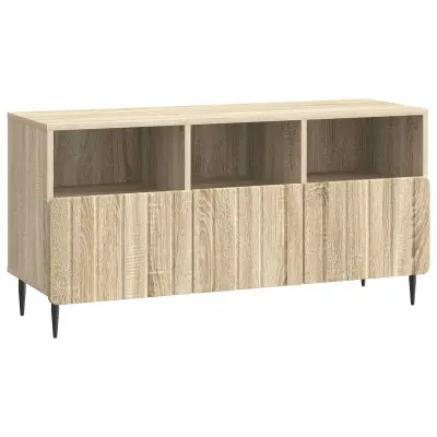 vidaXL TV omarica Sonoma hrast 102 x 34,5 x 50 cm Inženirski les
