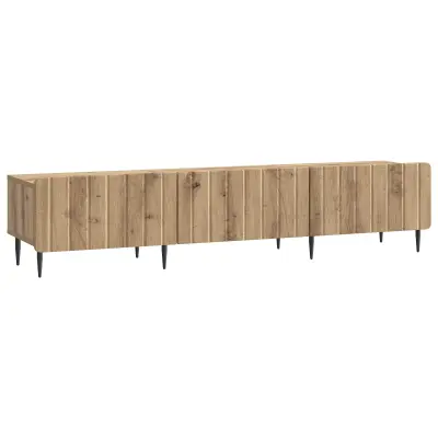 vidaXL TV omarica Artisan hrast 147 x 34,5 x 32 cm Inženirski les