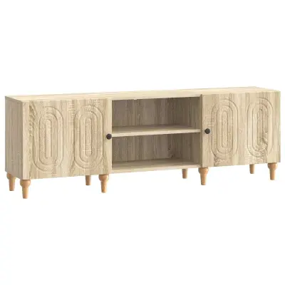 vidaXL TV omarica Sonoma hrast 150 x 31 x 50 cm Inženirski les