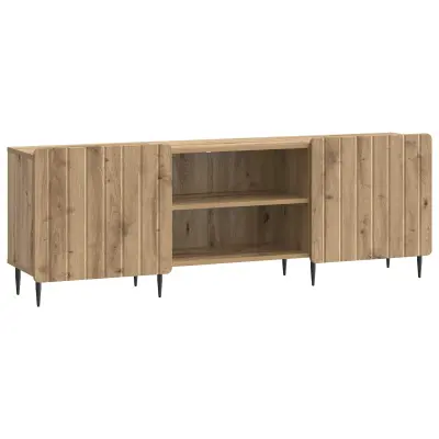 vidaXL TV omarica Artisan hrast 150 x 31 x 52 cm Inženirski les