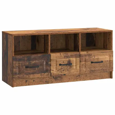vidaXL TV omarica Star les 102 x 34,5 x 47 cm Inženirski les