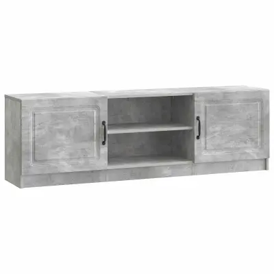 vidaXL TV omarica Betonsko siva 150 x 31 x 47 cm Inženirski les