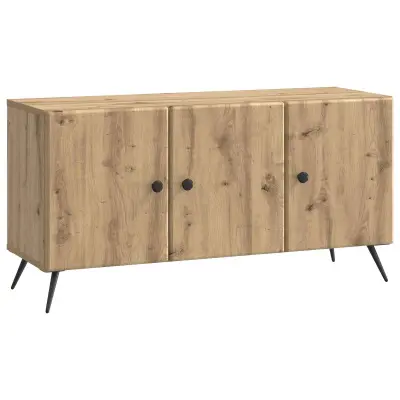 vidaXL TV omarica Artisan hrast 99 x 34,5 x 50 cm Inženirski les
