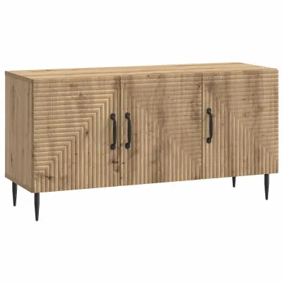vidaXL TV omarica Artisan hrast 99 x 34,5 x 50 cm Inženirski les