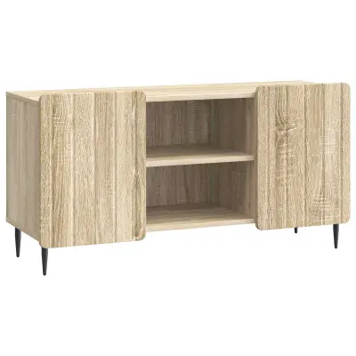 vidaXL TV omarica Sonoma hrast 102 x 34,5 x 52 cm Inženirski les