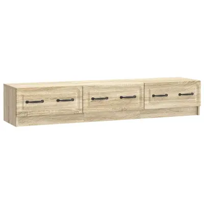 vidaXL TV omarica Sonoma hrast 147 x 34,5 x 27 cm Inženirski les