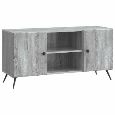 vidaXL TV omarica Siva Sonoma 102 x 34,5 x 50 cm Inženirski les