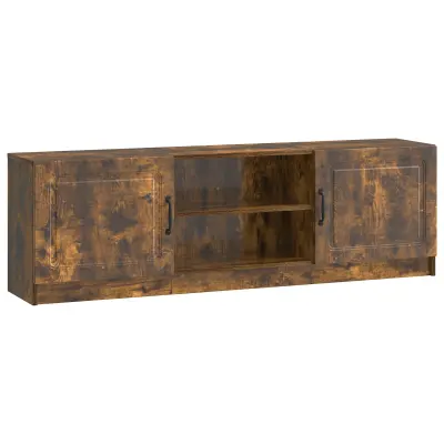 vidaXL TV omarica Dimljen hrast 150 x 31 x 47 cm Inženirski les