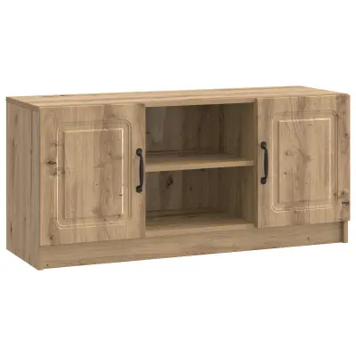 vidaXL TV omarica Artisan hrast 102 x 34,5 x 47 cm Inženirski les