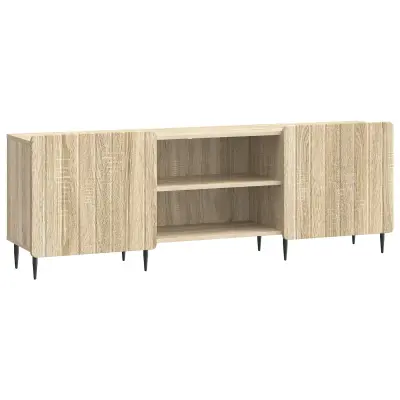 vidaXL TV omarica Sonoma hrast 150 x 31 x 52 cm Inženirski les