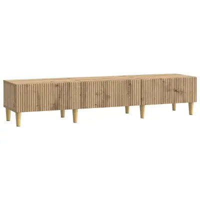 vidaXL TV omarica Artisan hrast 147 x 34,5 x 30 cm Inženirski les