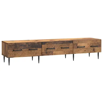 vidaXL TV omarica Star les 147 x 34,5 x 30 cm Inženirski les