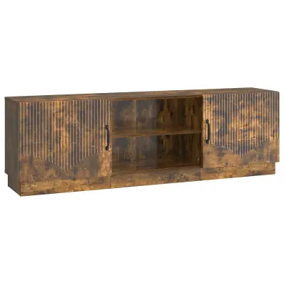 vidaXL TV omarica Dimljen hrast 150 x 31 x 47 cm Inženirski les