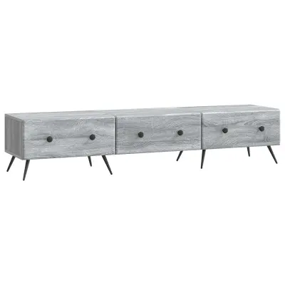 vidaXL TV omarica Siva Sonoma 147 x 34,5 x 30 cm Inženirski les