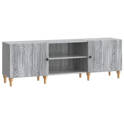 vidaXL TV omarica Siva Sonoma 150 x 31 x 50 cm Inženirski les