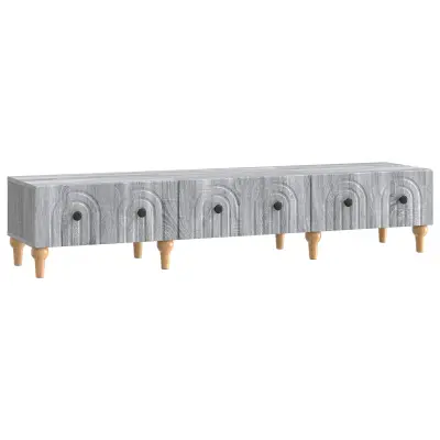 vidaXL TV omarica Siva Sonoma 147 x 34,5 x 30 cm Inženirski les