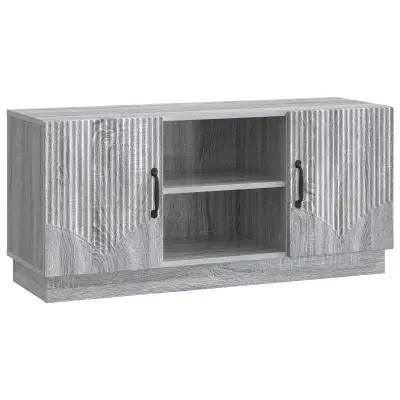 vidaXL TV omarica Siva Sonoma 102 x 34,5 x 47 cm Inženirski les
