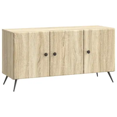vidaXL TV omarica Sonoma hrast 99 x 34,5 x 50 cm Inženirski les