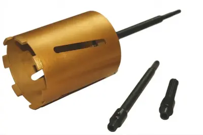 Diamantna kronska bit 132 mm SDS Plus za beton in kamen brez centrirne svedre