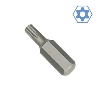 šestkotni nastavek T40 z luknjo 30mm iz S2 jekla  varno in natančno vijačenje