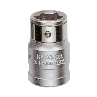 Robusten 1/4 col adapter iz jekla za vijačna dela z natančnim oprijemom