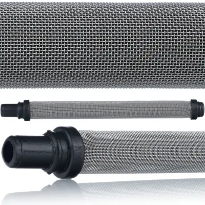 Prstni Filter 70 Mesh Črn Za Airless Brizgalno Napravo | Dolžina 100 Mm, Za Šobe 0,015"–0,019"