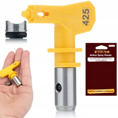 Model 425 Šoba Za Barvanje – Visokotlačna, Širina Pršenja 20 Cm, Compatible With Zenthril, Graco, Wagner | Set S Tesnilom