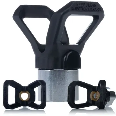 Osnova Šobe Powerxcellence – Univerzalna Kompatibilnost, Nerjaveče Jeklo, 7/8'' Navoj | Za Barvne Pištole Zenthril, Wagner, Graco