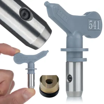 Ultraheavy 541 Šoba Za Airless Brizgalno Napravo Nikljan Metal, Širina 25 Cm, Odporna Proti Koroziji