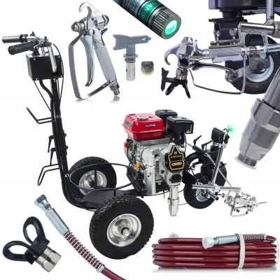 Cestni Označevalec Powerxcellence Horizon X - 7P Motor Z Notranjim Zgorevanjem, 23 Mpa, 0,027", 3,2 L/Min, Šoba 215, Cev 15 M