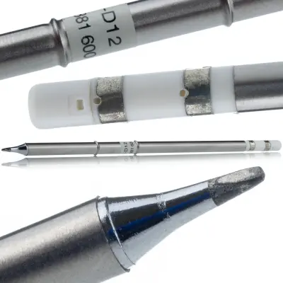 Glavno Jadro T12-D12 – Spajkalni Nastavek Iz Vgrajeno Grelnico In Termoparom | Hitro Segrevanje Do 300°C