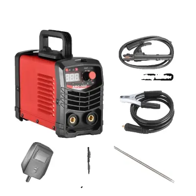 Varilna naprava, 300Amp moč, prenosna zasnova, 220V EU vtič rdeč