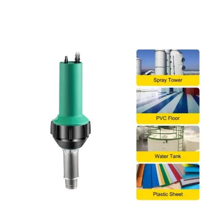 Krovni varilec, 1600W vroč zrak, PVC pištola za vroč zrak, 8 kosov