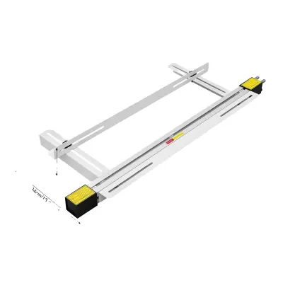 Akrilna naprava za upogibanje, nastavljiva temperatura, trdna aluminijasta zlitina, BELA