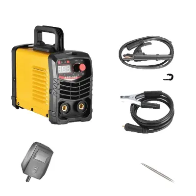 Varilna naprava, 300Amp moč, prenosna zasnova, 220V EU vtič Rumena