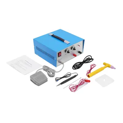 Varilec za nakit, 600W moč, dvojni način delovanja, modra