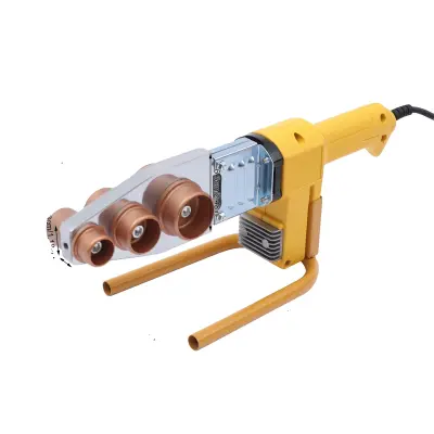 Stroj za varjenje cevi, visoka energetska učinkovitost, vsestranski za različne materiale, oranžen