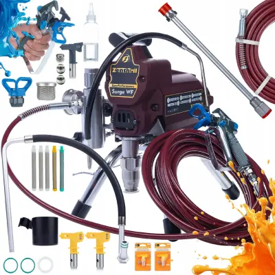 Komplet Lakirne Enote Surge WF – 1800 W, 20 Mpa, 0,019", 2 L/Min | Easyperformance, Kompletna Oprema