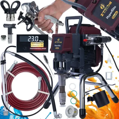 Charliejeva Barvarska Enota – 2500 W, 25 Mpa, 3,5 L/Min, LCD, Brezkrtačni Motor, 15 M Vrhunska Kakovost | Serija Hyperelite