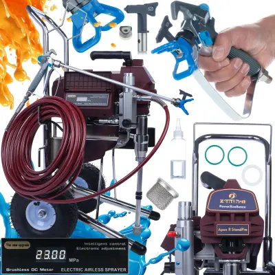 Zenthril Apex B Standpro Lakirna Enota – 2500 W, 20 Mpa, 3,2 L/Min, Elektronska Regulacija Zencontrol | Powerxcellence Serija