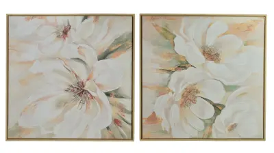 Komplet stenskih slik Prima INGA Komplet 60x60 cm bela 2 kosa