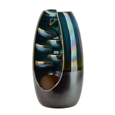 Backflow kadilni kominek keramika Mondex Backflow 8,5x8,5x18 cm brez barve 1 kos