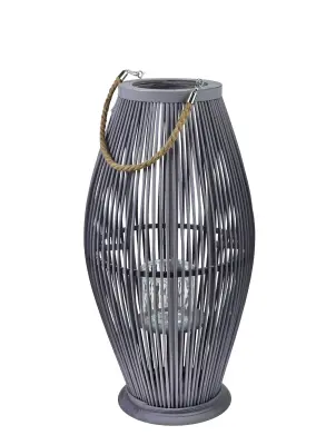 Lanterna les MONDEX Lucie 30x30x60/83 cm vijolično-siva 1 kos