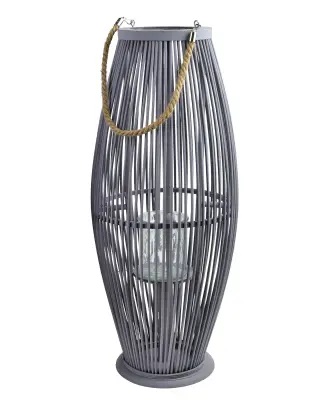 Lanterna les MONDEX LUCIE 30x30x74/100 cm vijolično-siva 1 kos
