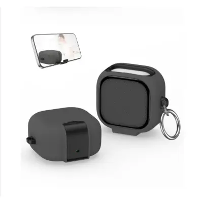 Silikonski zaščitni ovitek za Galaxy Buds4 - odporen na udarce, prah, pralnost. Združljiv s Samsung Galaxy Buds4 Gray
